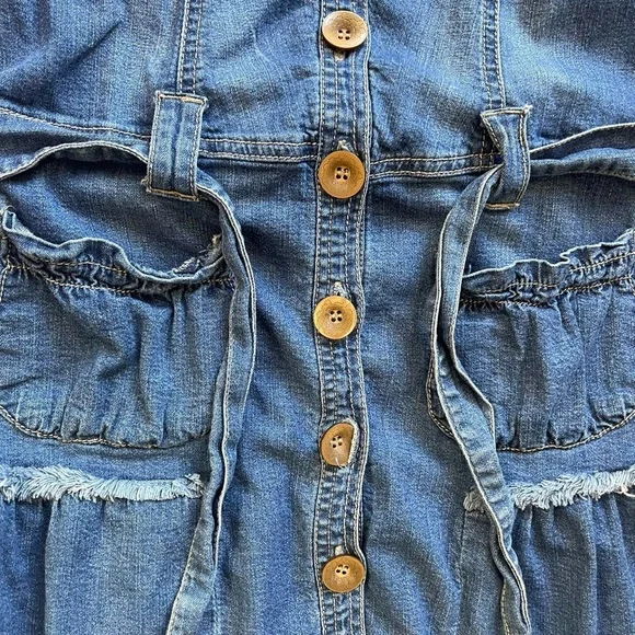 Rewind denim mini dress - Picture 5 of 6